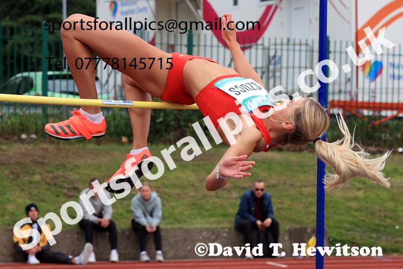 Womens Heptathlon High Jump, 2024 EAP International Combined events, Hewcham, Northumberland.  Photo: David T. Hewitson/Sports for All Pics